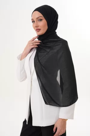 IMP08824 Signature Chiffon Hijab – Black
