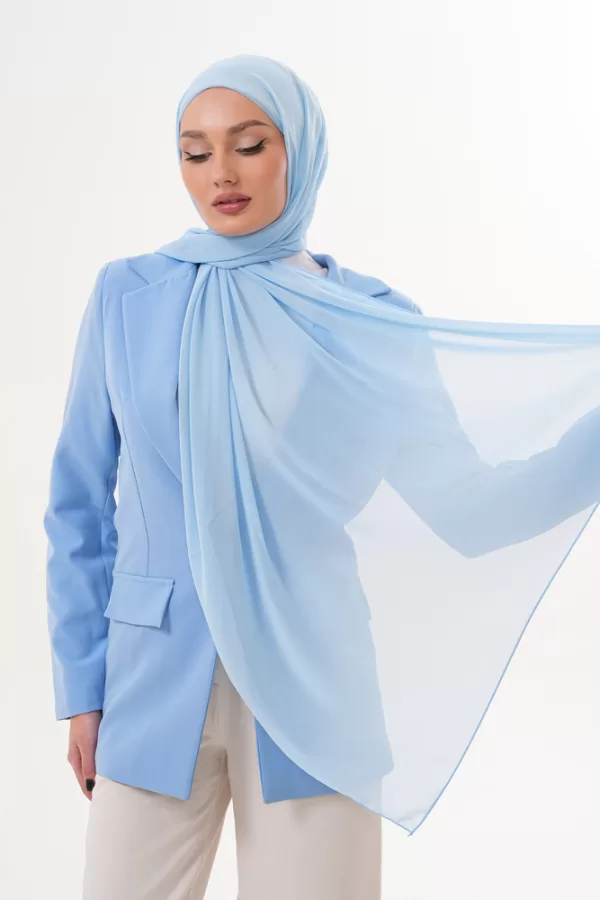 Signature Chiffon Hijab – Zircon