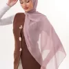 Signature Chiffon Hijab – Rose Taupe