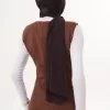 Signature Chiffon Hijab – Wood Bark