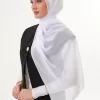 IMP08906 Signature Chiffon Hijab β White