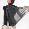 Signature Chiffon Hijab – Gray