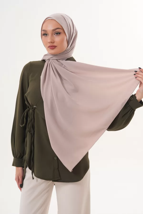 Georgette Hijab - Dusty Mauve