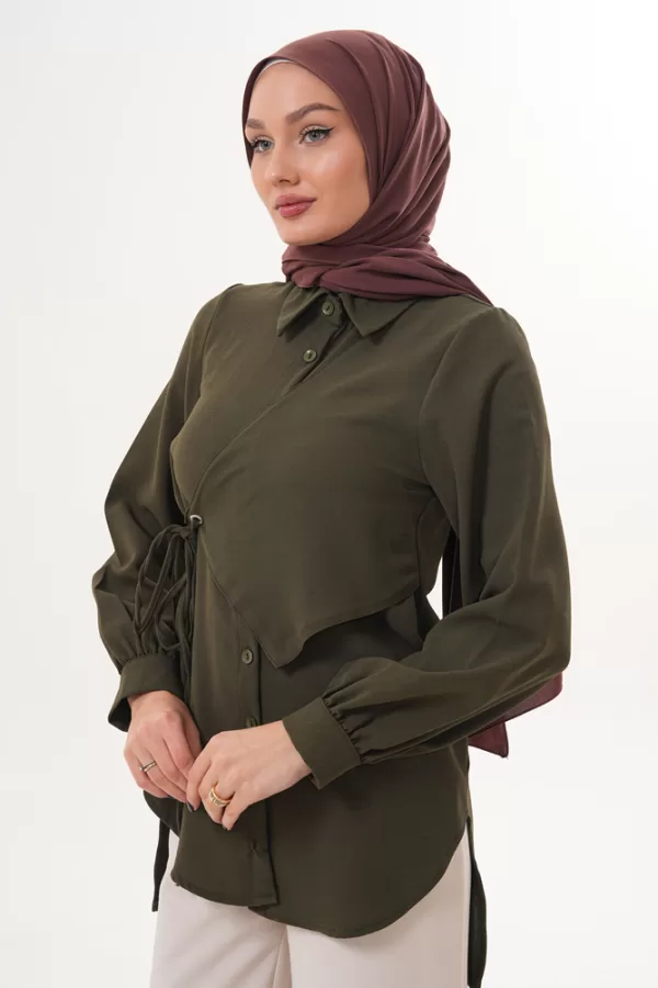 Georgette Hijab - Brown