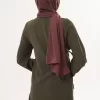 Georgette Hijab - Brown