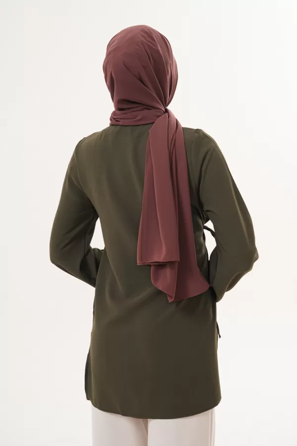 Georgette Hijab - Brown