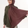 Georgette Hijab - Brown