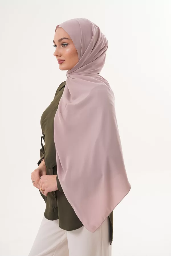 IMP00140 Georgette Hijab - Rose Beige