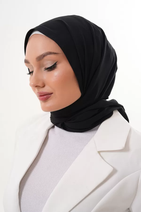 Georgette Hijab - Black