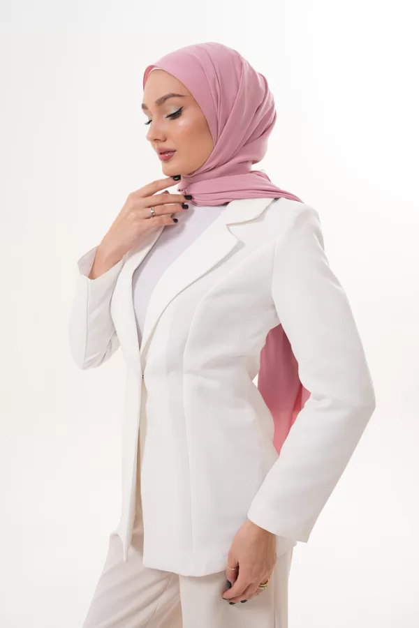 Georgette Hijab - Rose