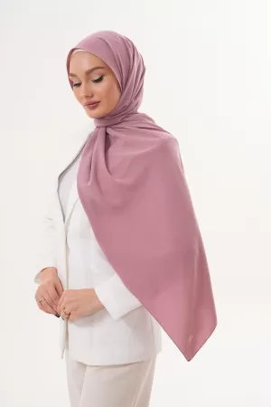 Georgette Hijab - Dusty Rose