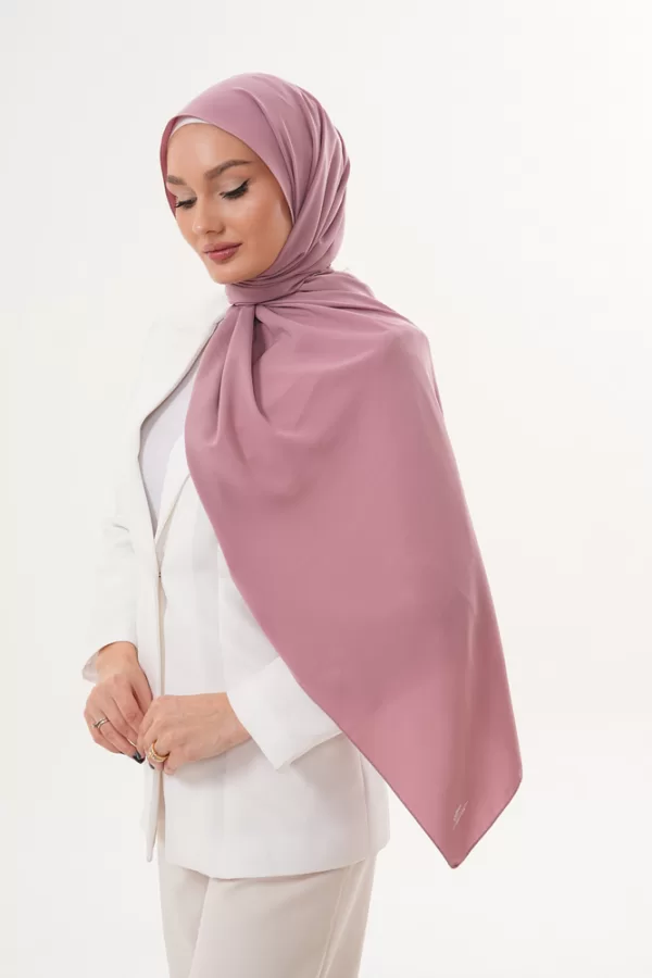 Georgette Hijab - Dusty Rose