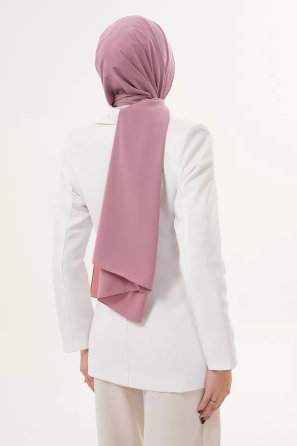 Georgette Hijab - Dusty Rose