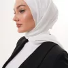 Georgette Hijab - White