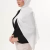 Georgette Hijab - White
