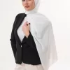 Georgette Hijab - White