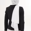 Georgette Hijab - White
